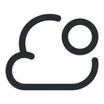 Cloud Notif SVG Icon